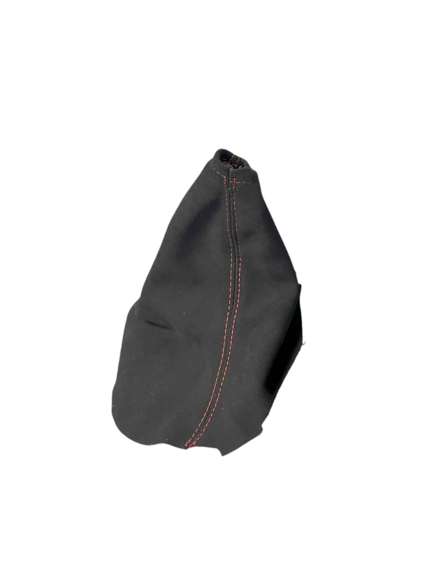 Black Alcantara Real Suede Shift Handbrake Boot Console lid Cover For Chevy Corvette C6 2005-2013